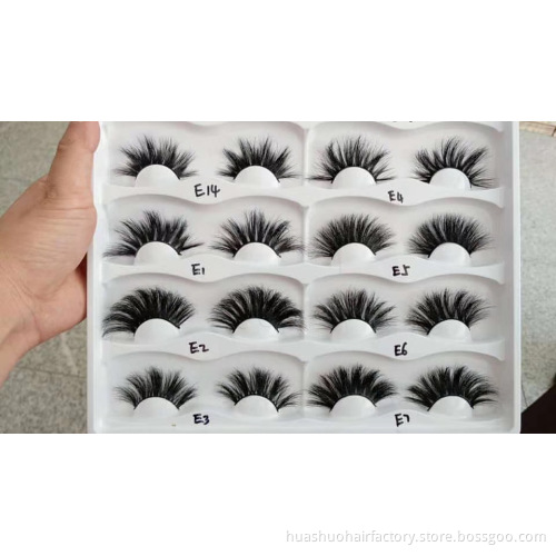 Private label eyelash mink vendor,3d mink fur false lashes,25mm 30mm Mink Eyelashes with packing box